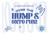 Hump Day Wednesday Postcard