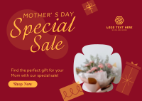 Supermoms Special Discount Postcard Design