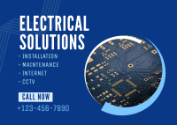 Professional Electrician Services Postcard