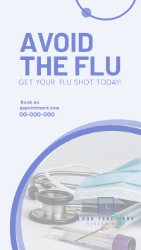 Get Your Flu Shot Facebook Story