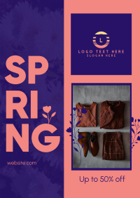 Spring Fashion Sale Poster