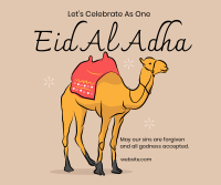 Eid Al Adha Camel Facebook Post