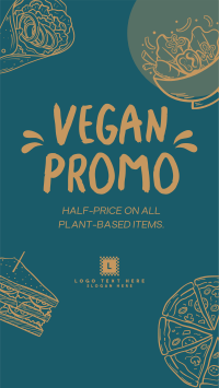 Plant-Based Food Vegan Instagram Reel Image Preview