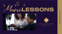 Music Lessons Animation