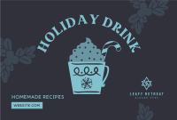 Christmas Edition Coffee  Pinterest Cover Image Preview