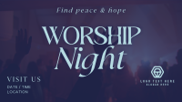 Church Worship Event Minimalist Video Design