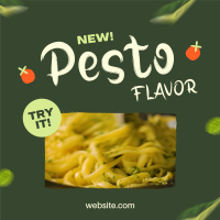 New Pasta Flavor Instagram Post Design