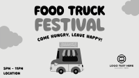 Cute Food Truck  Video Design