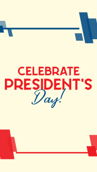 Celebrate President's Day Instagram Story