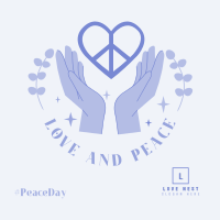 Love and Peace Instagram Post Image Preview