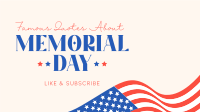 In Honor of Memorial Day YouTube Video