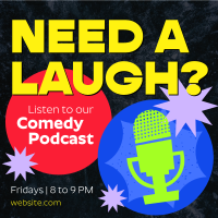 Podcast for Laughs Instagram Post