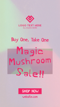 Psychedelic Mushroom Sale Instagram Reel Image Preview