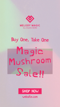 Psychedelic Mushroom Sale Instagram Reel Image Preview