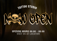 Tattoo Shop Postcard example 2