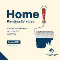 Home Paint Service Instagram Post