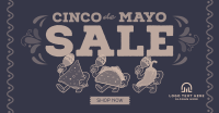 Cinco De Mayo Mascot Sale Facebook Ad