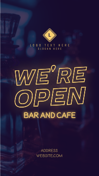 Bar Open Instagram Reel Image Preview