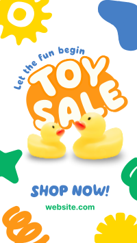 Quirky Toy Sale Instagram Reel Image Preview