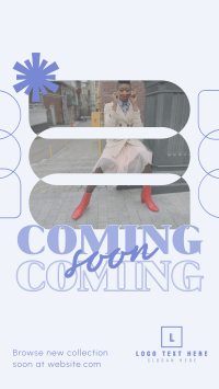 Modern Fashion Coming Soon Instagram Reel Design