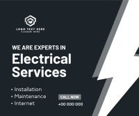 Expert Electrician Facebook Post Image Preview