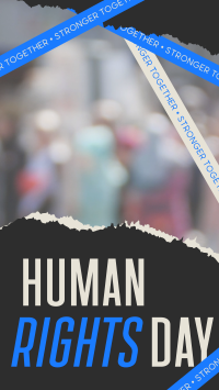 Advocates for Human Rights Day Instagram Reel Design