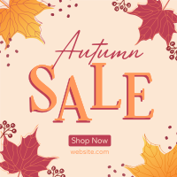 Fall Into Savings Instagram Post