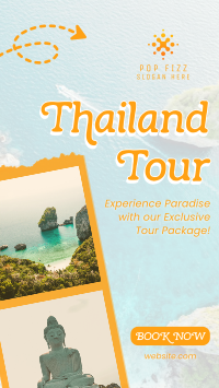 Thailand Tour Package Facebook Story