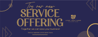 New Service Offer Facebook Cover