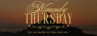 Holy Thursday Facebook Cover Design