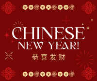 Happy Chinese New Year Facebook Post