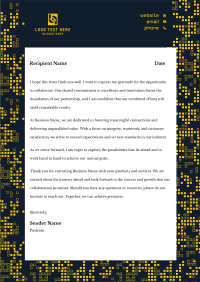 Square Data Letterhead