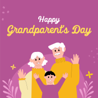 World Grandparent's Day Instagram Post Design