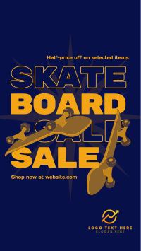 Skate Sale Instagram Story