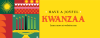 Geometric Kwanzaa Facebook Cover