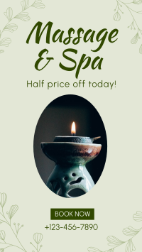 Spa Services Facebook Story