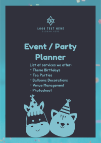 Kids Party Flyer