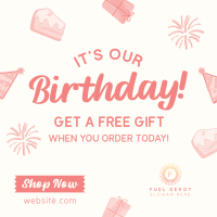 Business Birthday Promo Instagram Post Image Preview