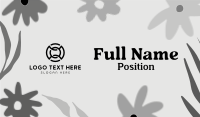 Handcut Flowers Business Card