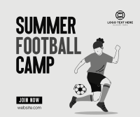 Football Summer Training Facebook Post