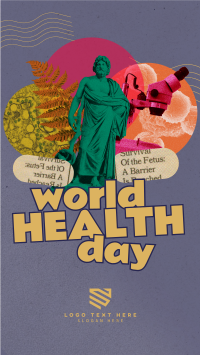 World Health Day Collage Facebook Story