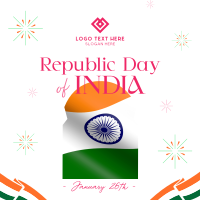 Indian National Republic Day Instagram Post