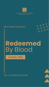 Redeemed by Blood Facebook Story