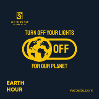 Earth Switch Off Instagram Post Image Preview