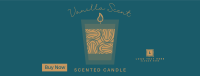 Illustrated Scented Candle Facebook Cover