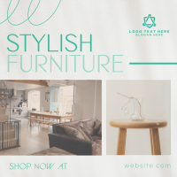 Stylish Furniture Store Instagram Post