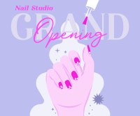 Nail Salon Opening Facebook Post