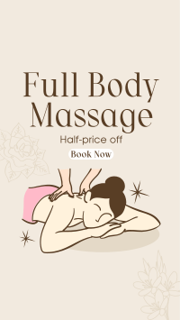 Body Massage Promo Instagram Reel