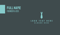 Wrench Tie Business Card Design