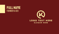 Eatery Business Card example 1